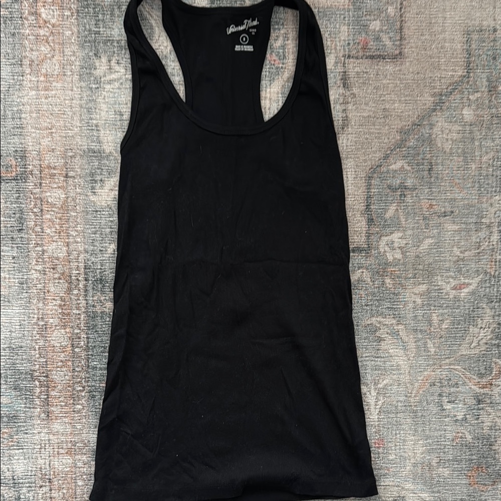 Universal Thread Black Tank Top Essential Style
